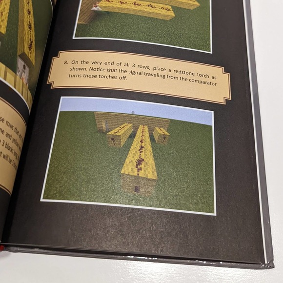 Minecraft Guides Book Lot – Essential Handbook & Redstone Hacks (2 Paperback) - Picture 11 of 11